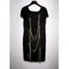 Dress CHANEL collector t 38 Golden channels