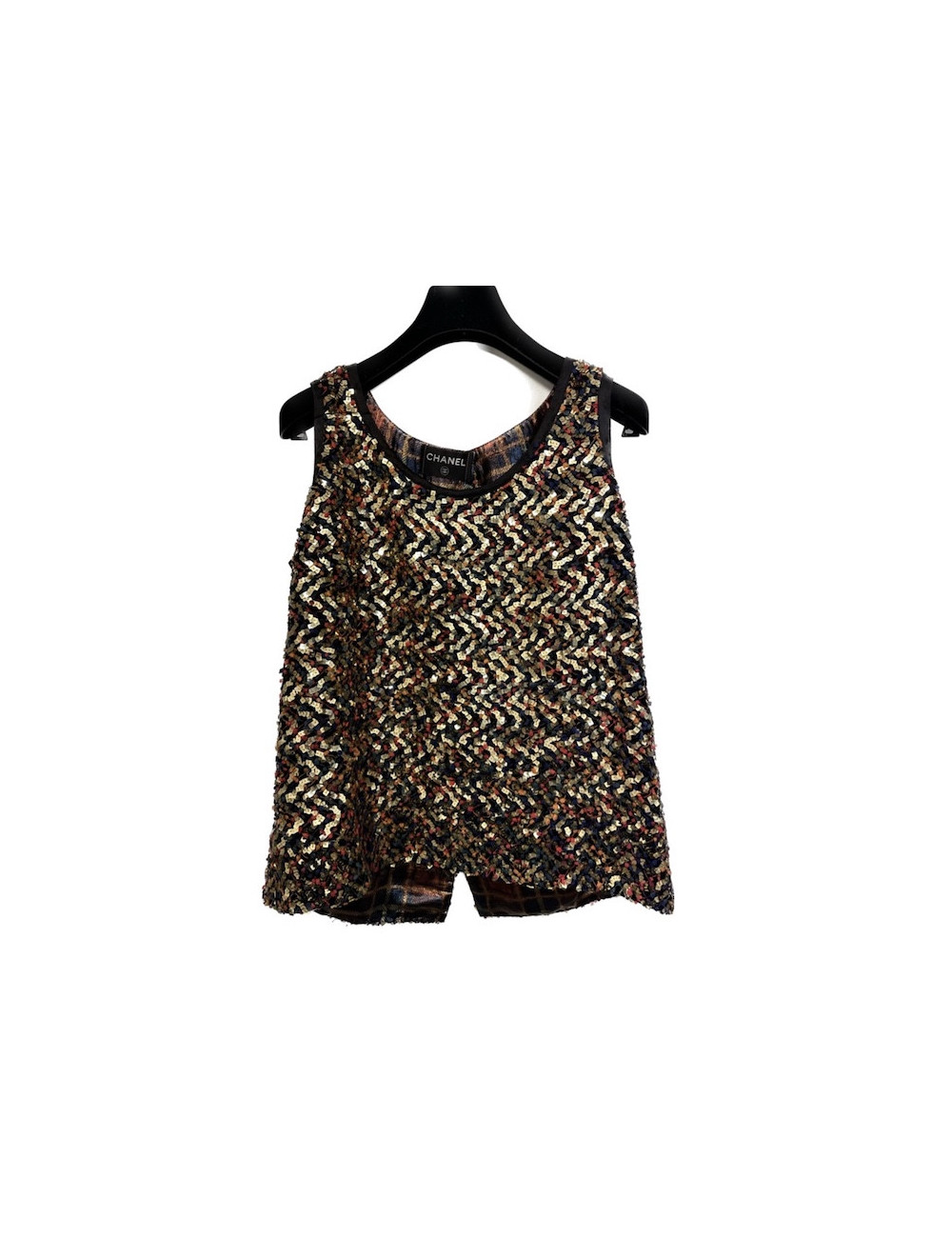 Blouse TCHANEL sequins 