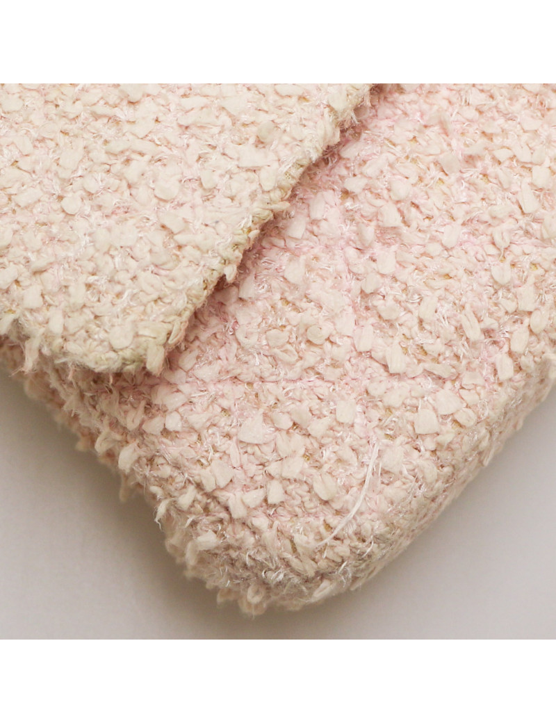 Sac CHANEL tweed rose