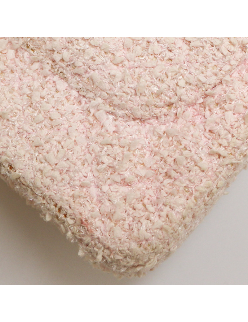 Sac CHANEL tweed rose