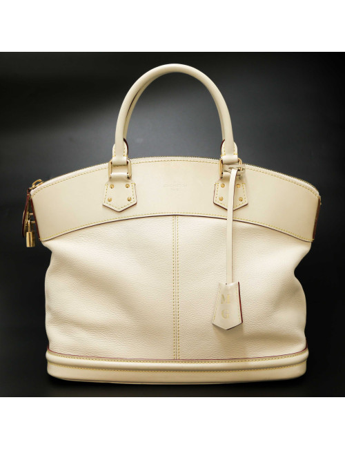 LOUIS VUITTON off-white Lock it bag