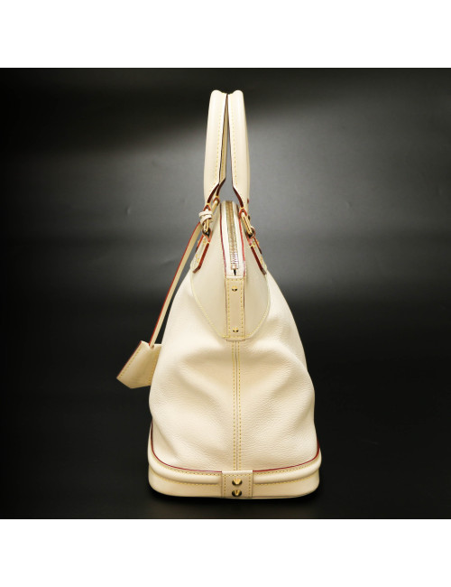 LOUIS VUITTON off-white Lock it bag