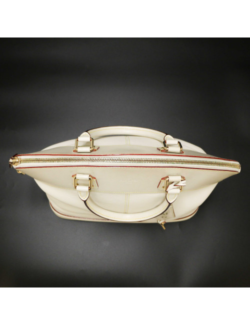 LOUIS VUITTON off-white Lock it bag