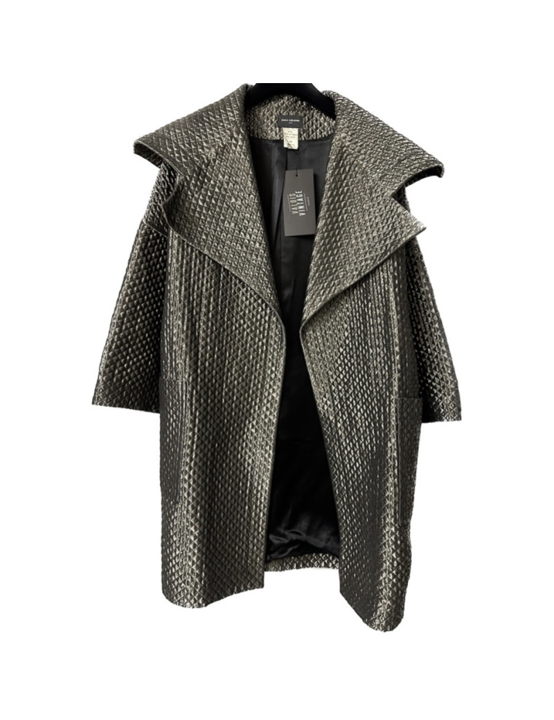 Manteau PACO RABANNE matelassé moiré