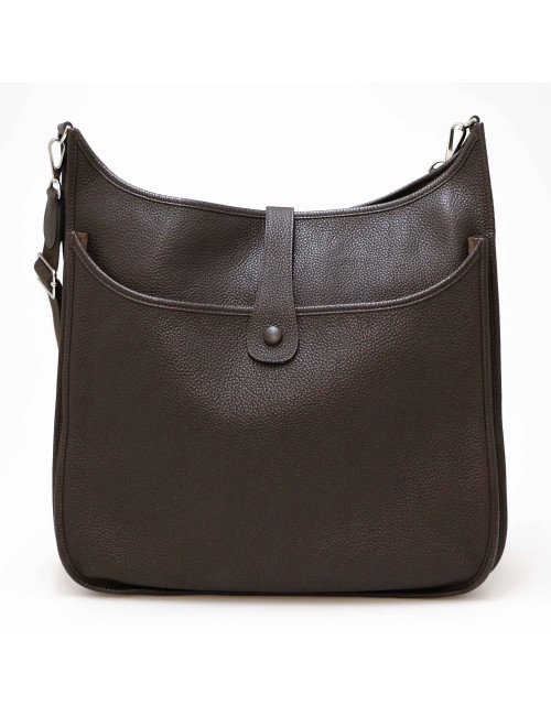 Sac Evelyne HERMES TGM togo chocolat