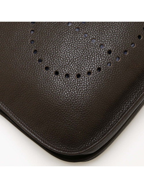 Sac Evelyne HERMES TGM togo chocolat