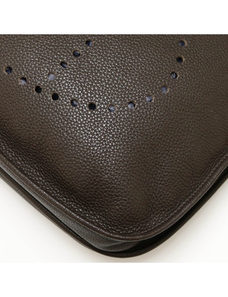 Sac Evelyne HERMES TGM togo chocolat