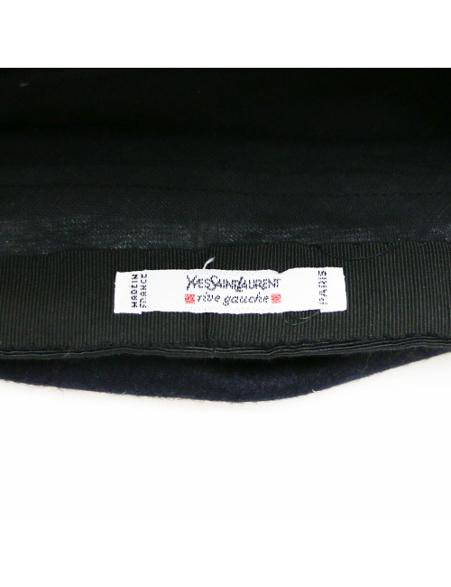 Casquette YSL YVES SAINT LAURENT feutrine 