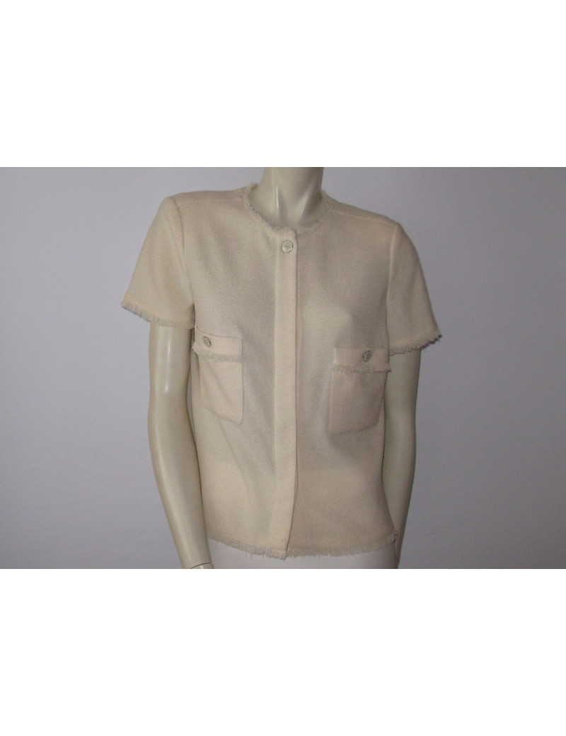 Veste CHANEL manches courtes