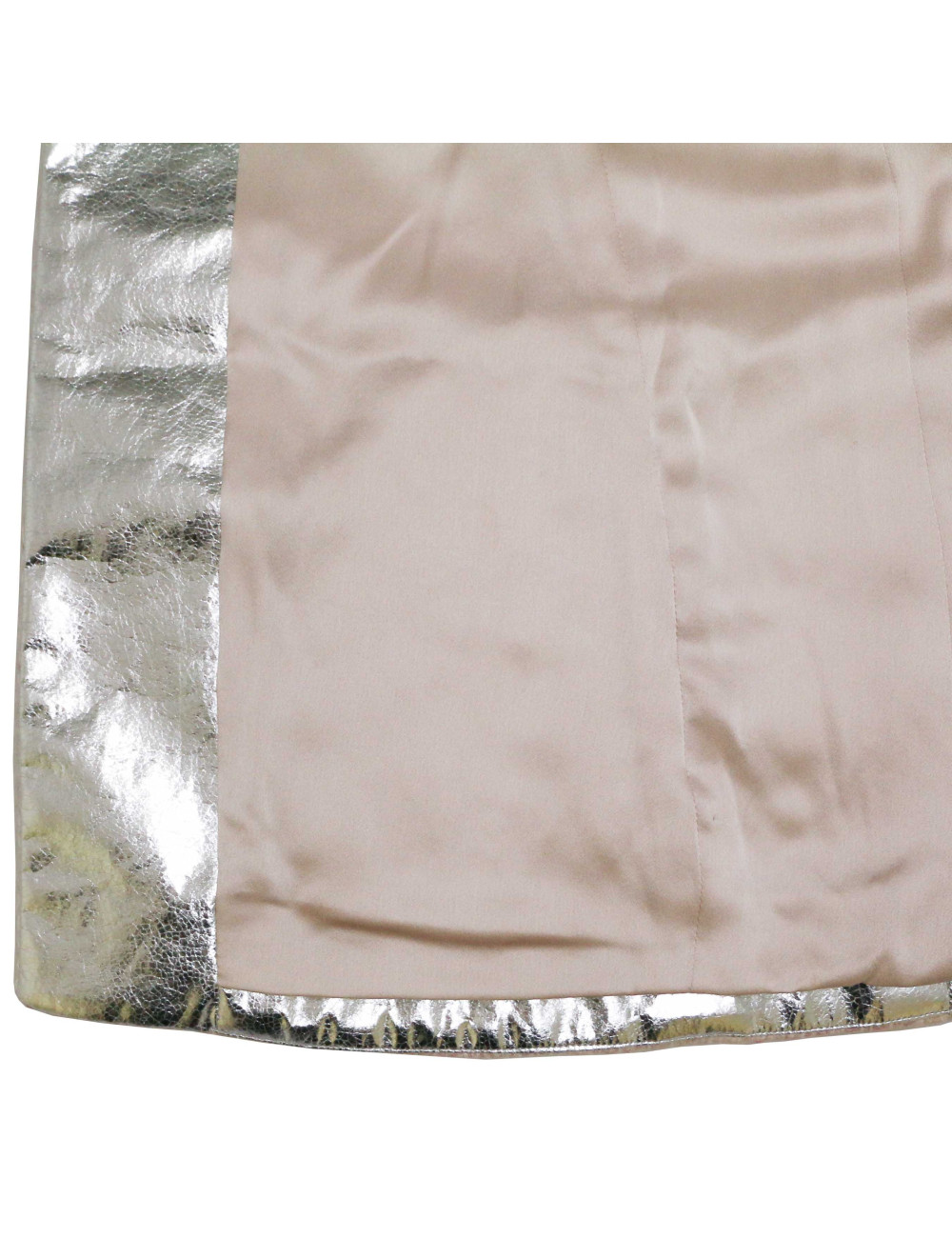 Manteau CHANEL t38 mohair rose pale