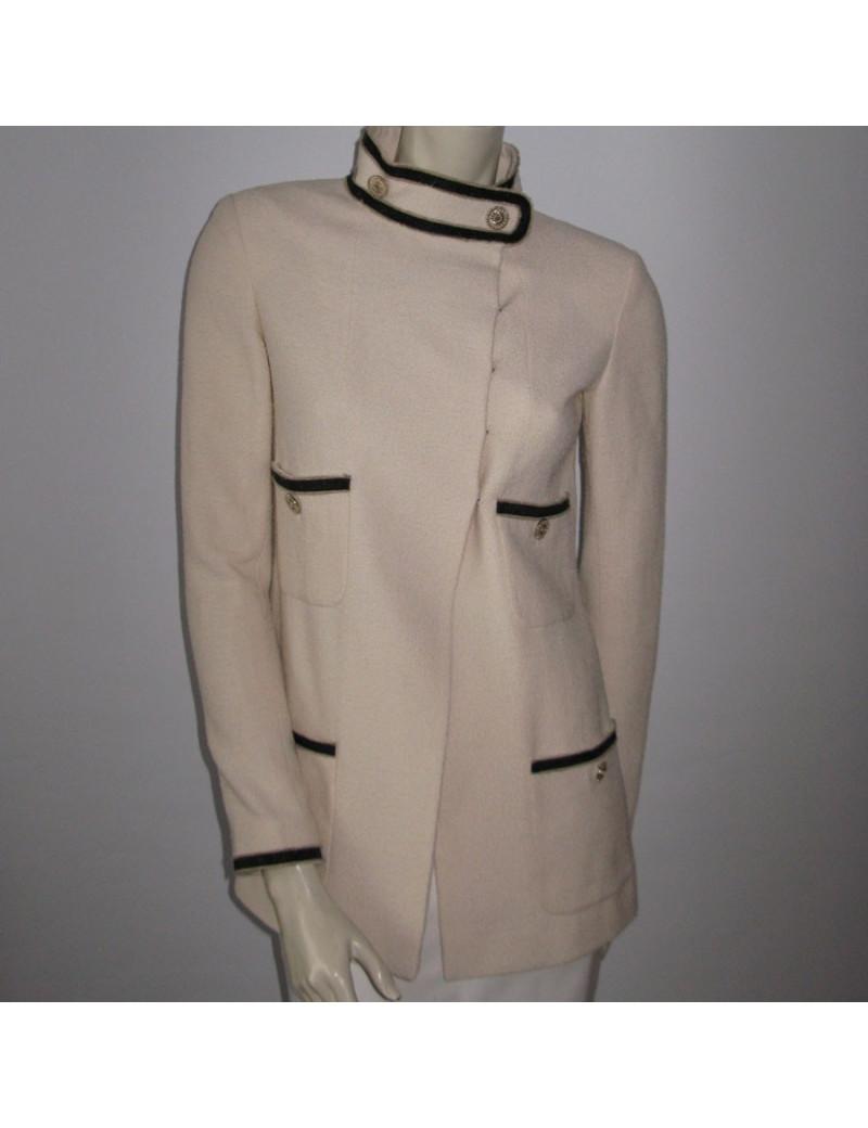 veste CHANEL T 36 écru