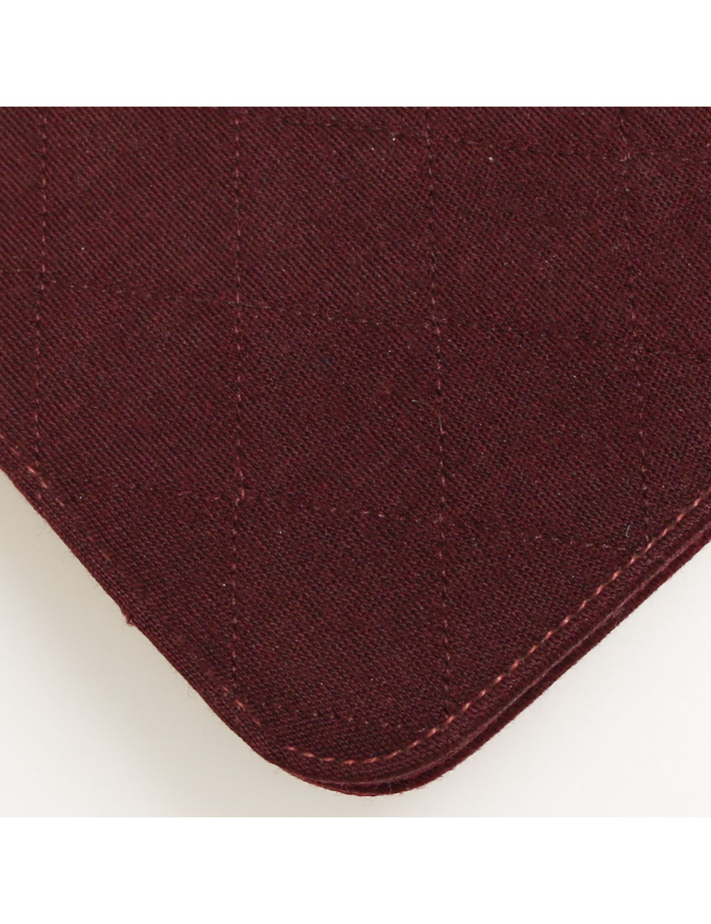 Sac CHANEL jersey bordeaux Vintage