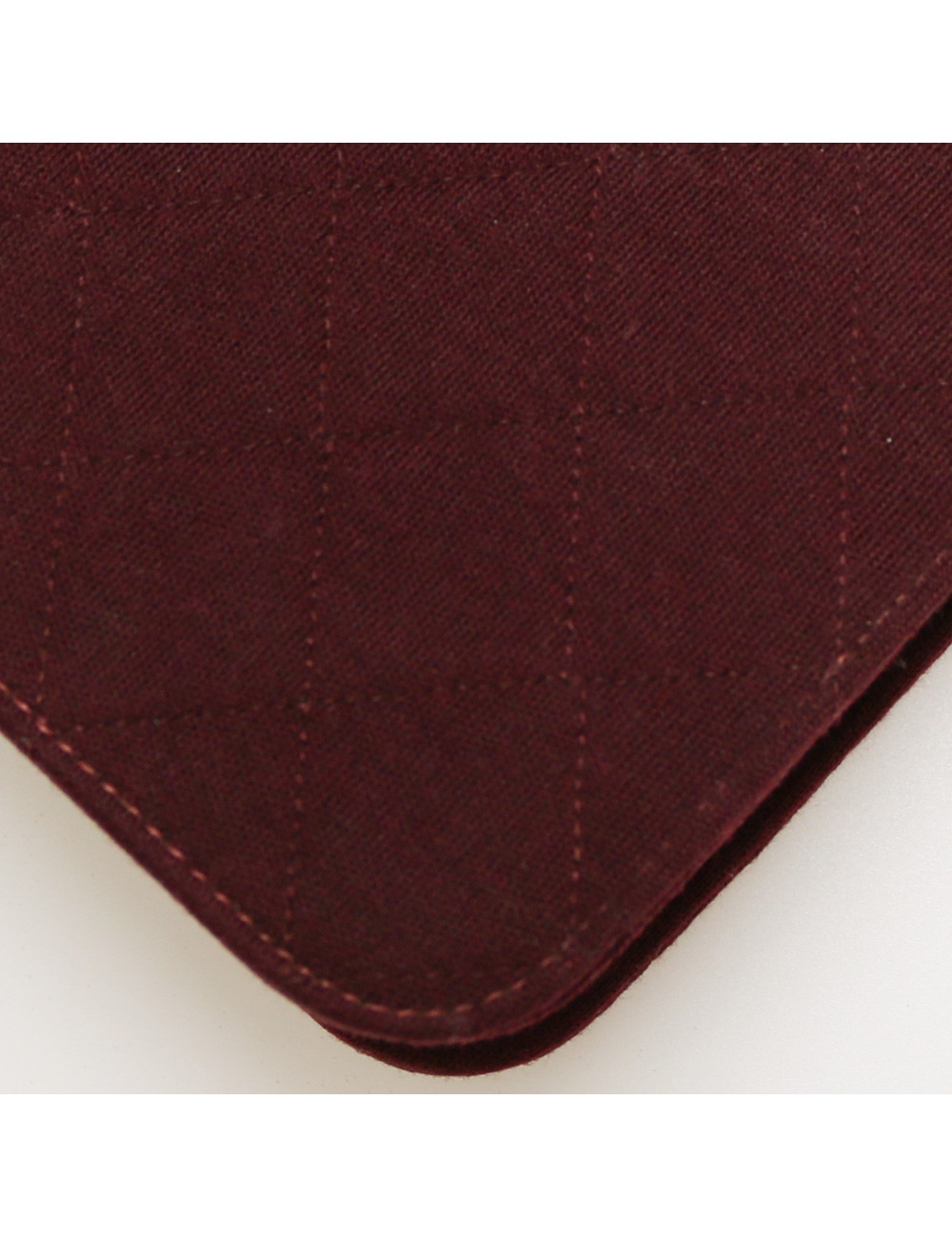 Sac CHANEL jersey bordeaux Vintage