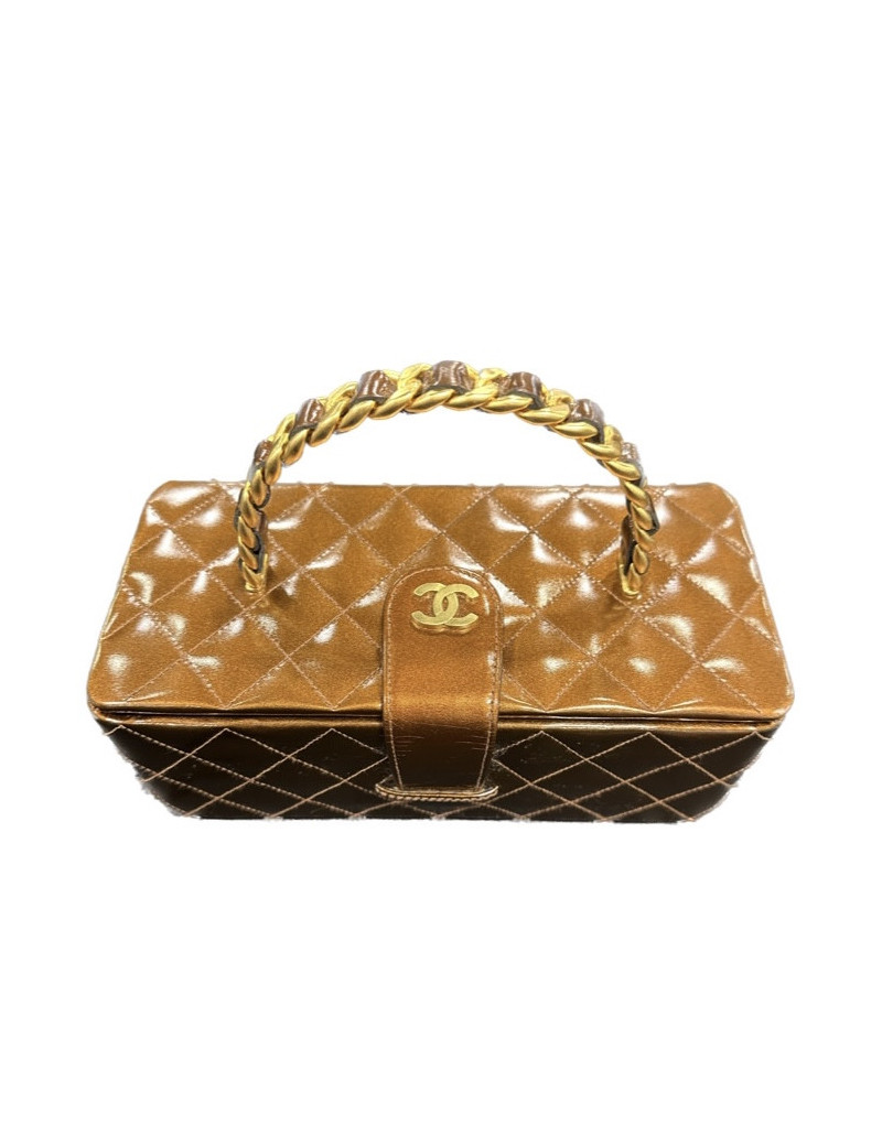 CHANEL Vanity case bronze irisé
