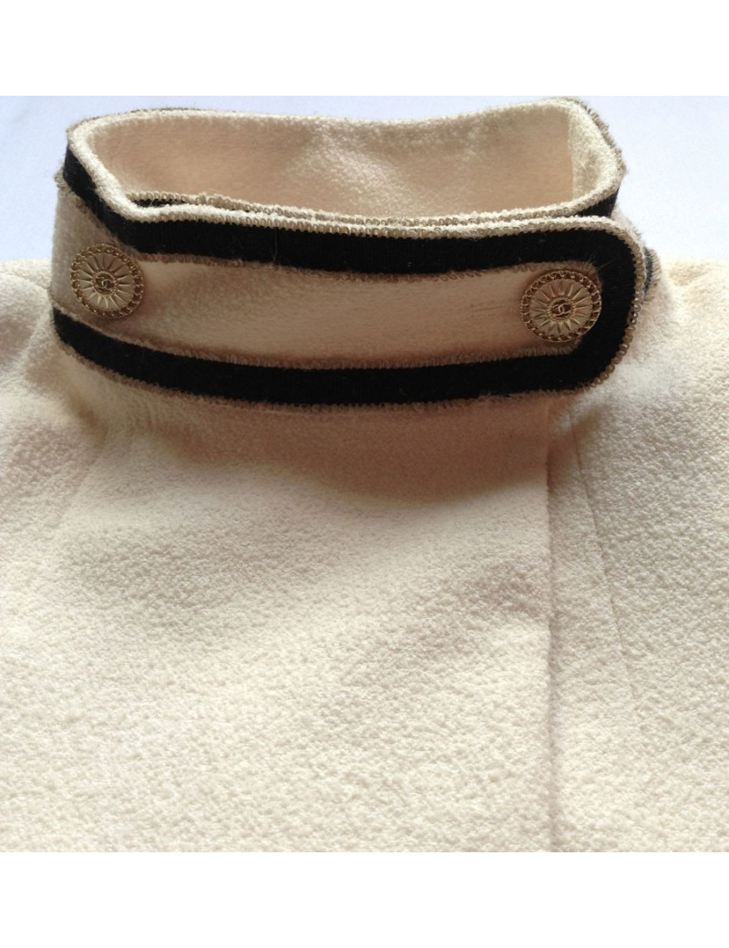 veste CHANEL T 36 écru