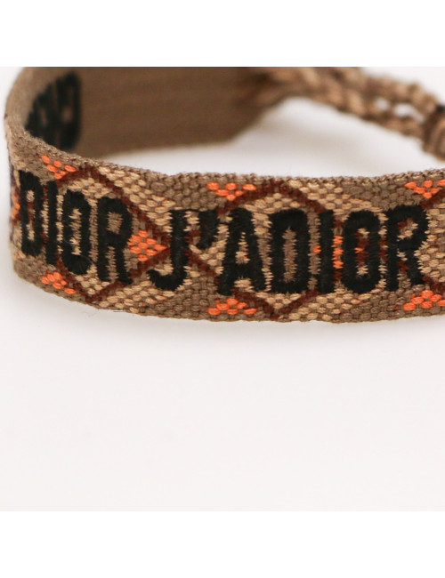 Braelet CHRISTIAN DIOR marron