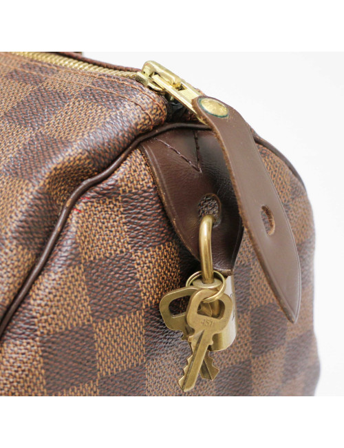 Speedy 30 LOUIS VUITTON Damier ébène