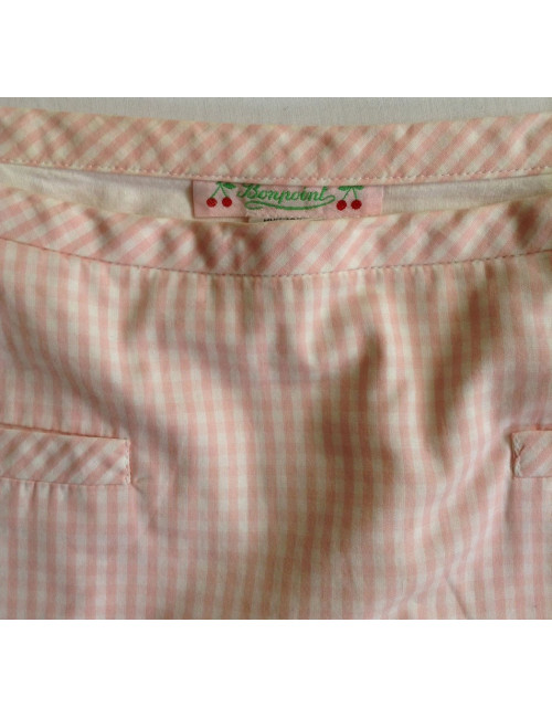 jupe BOMPOINT  vichy rose