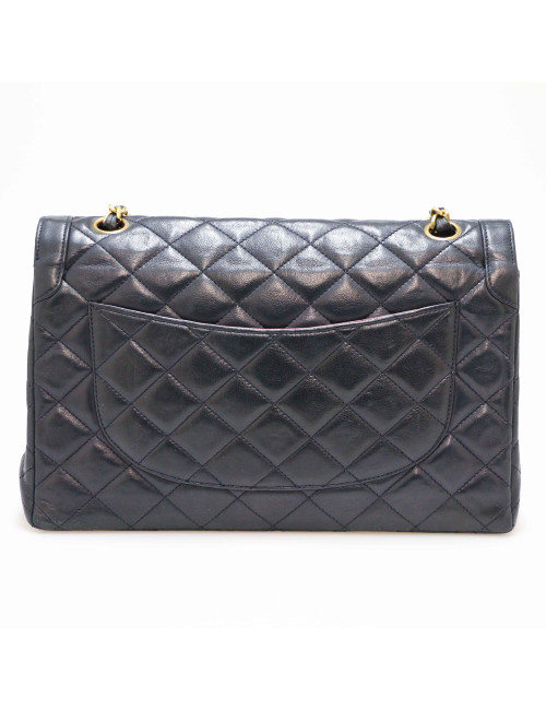 Sac classique CHANEL bleu vintage