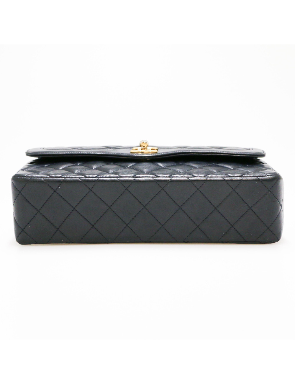 Sac classique CHANEL bleu vintage