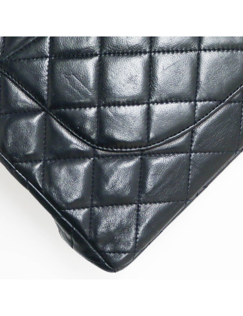 Sac classique CHANEL bleu vintage