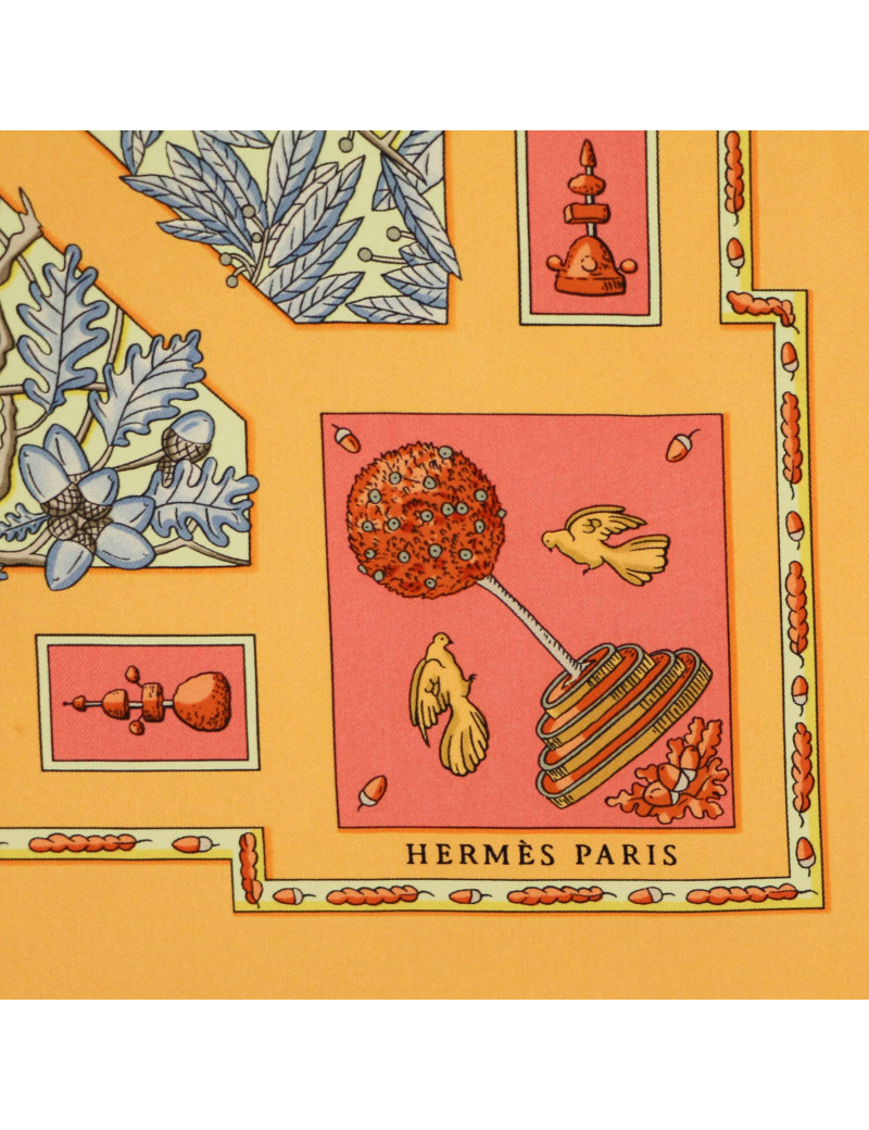 Carré HERMES Le songe de poliphile soie