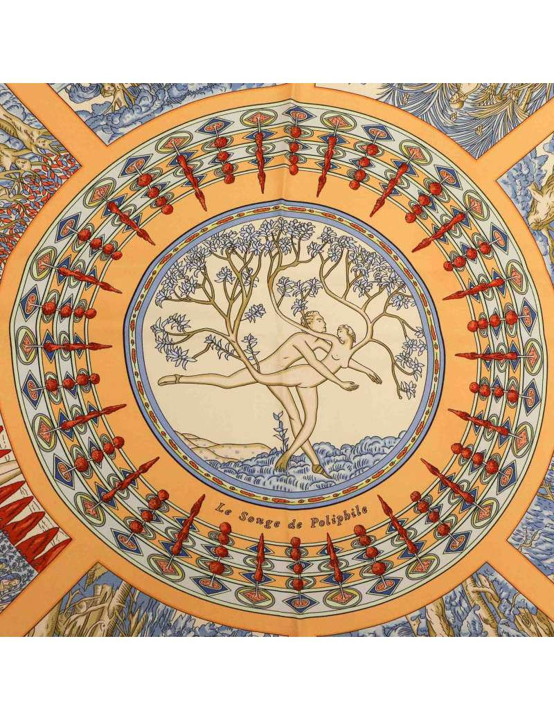 Carré HERMES Le songe de poliphile soie