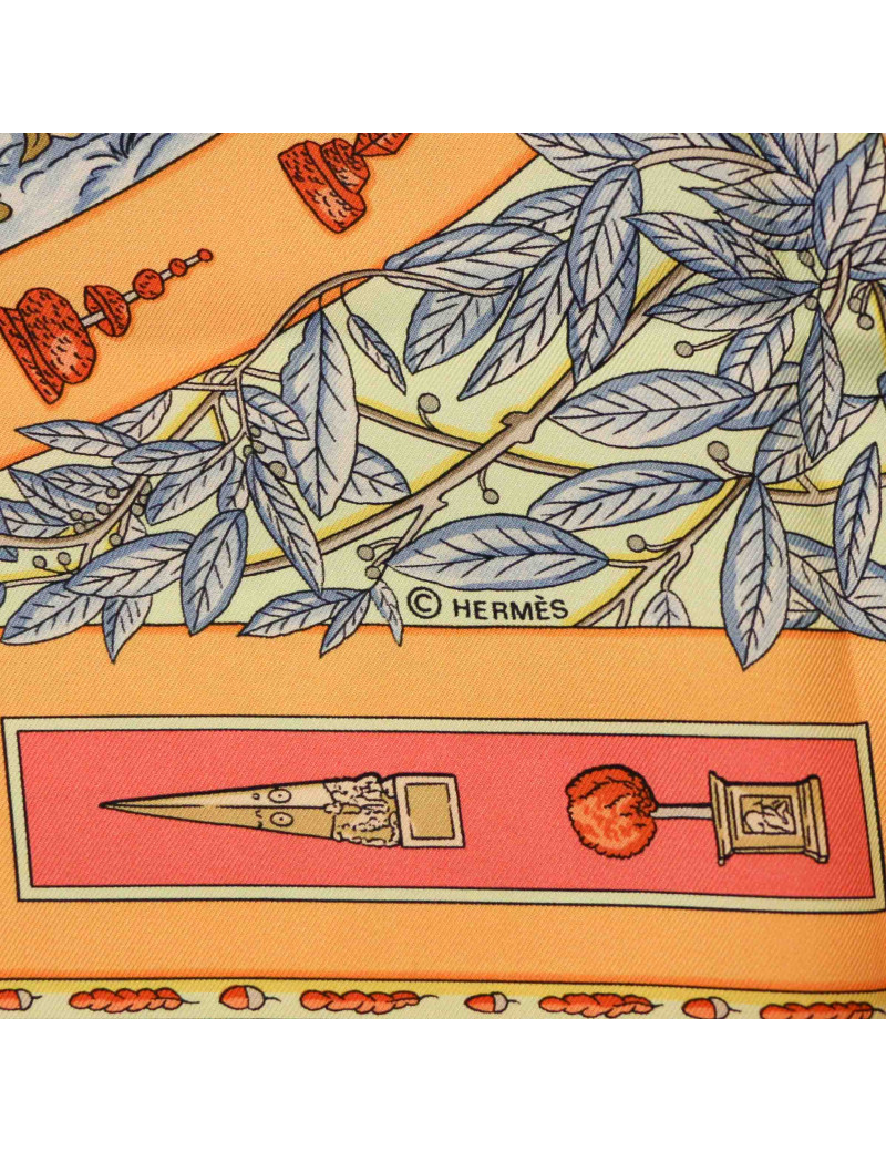 Carré HERMES Le songe de poliphile soie