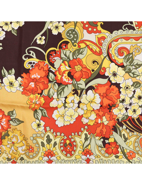 MONTANA silk square scarf