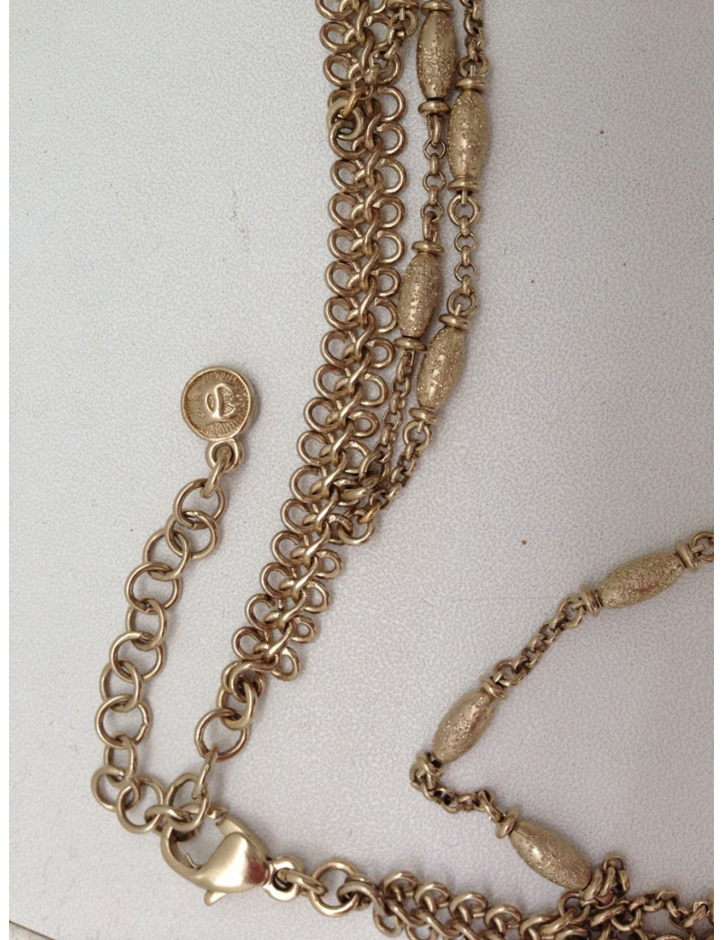 Sautoir quadruple rangs CHANEL