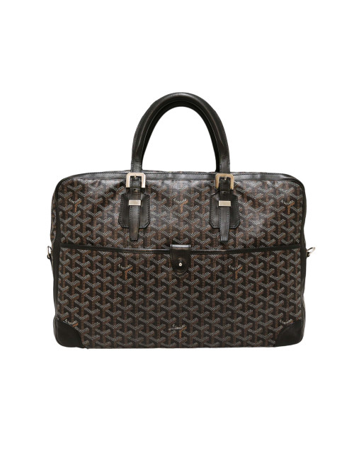 Cartable GOYARD Ambassade toile monogramme