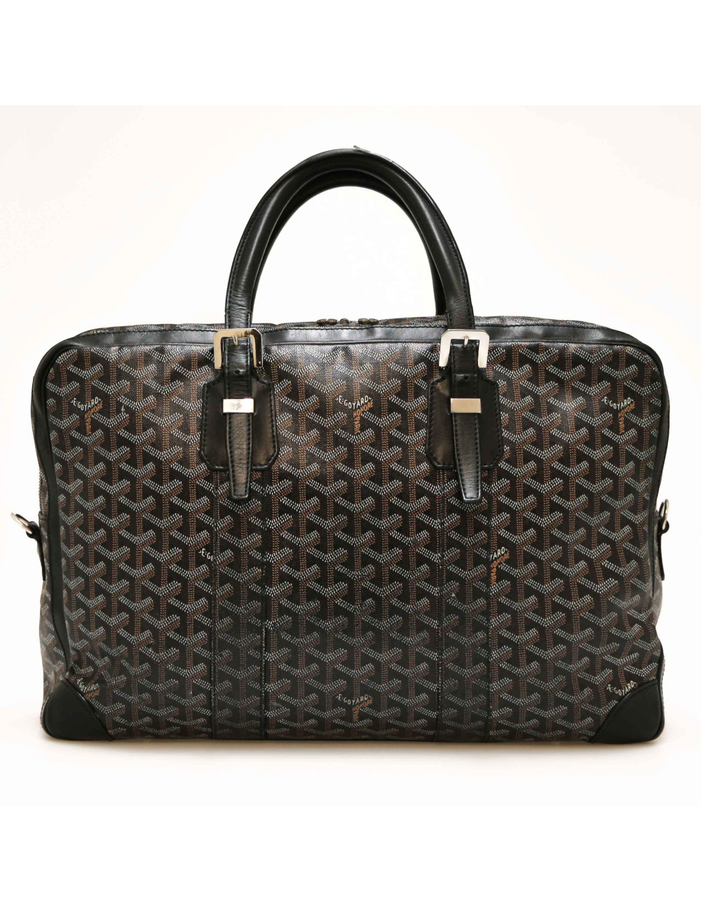 Cartable GOYARD Ambassade toile monogramme