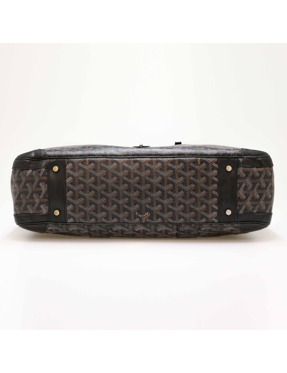 Cartable GOYARD Ambassade toile monogramme