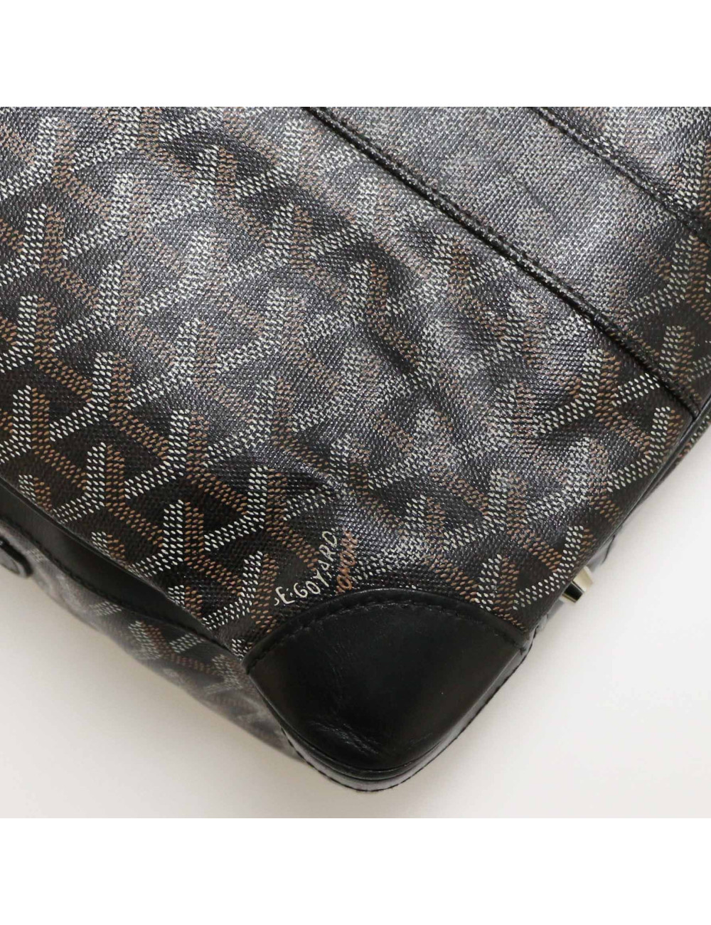 Cartable GOYARD Ambassade toile monogramme