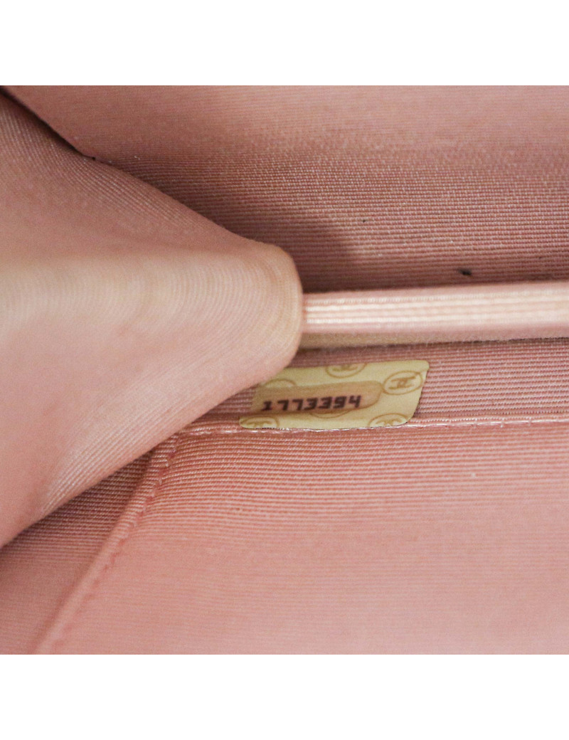 Sac à main CHANEL sequins rose