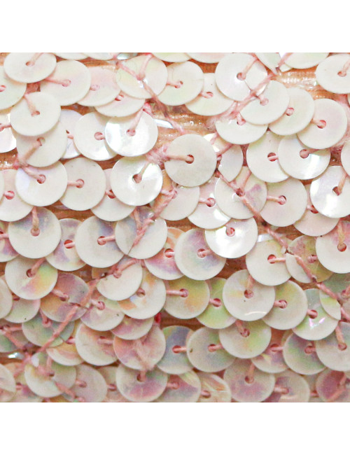 Sac à main CHANEL sequins rose