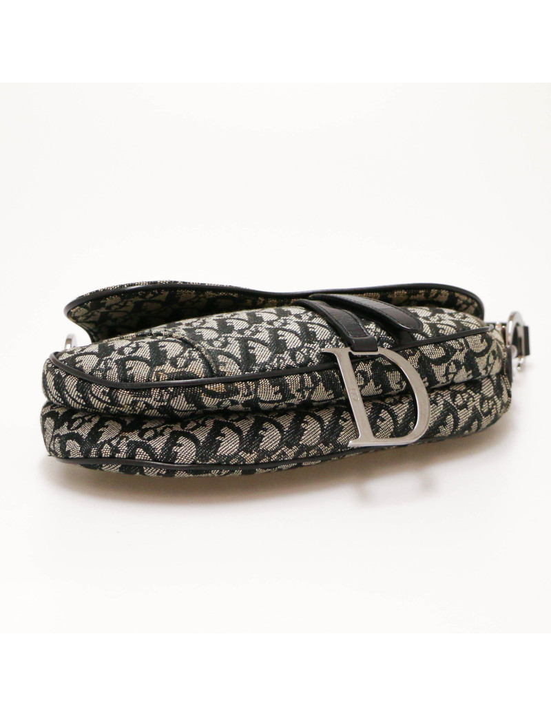 Saddle DIOR toile oblique Vintage