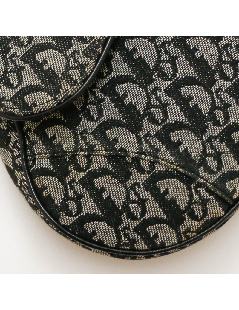 Saddle DIOR toile oblique Vintage