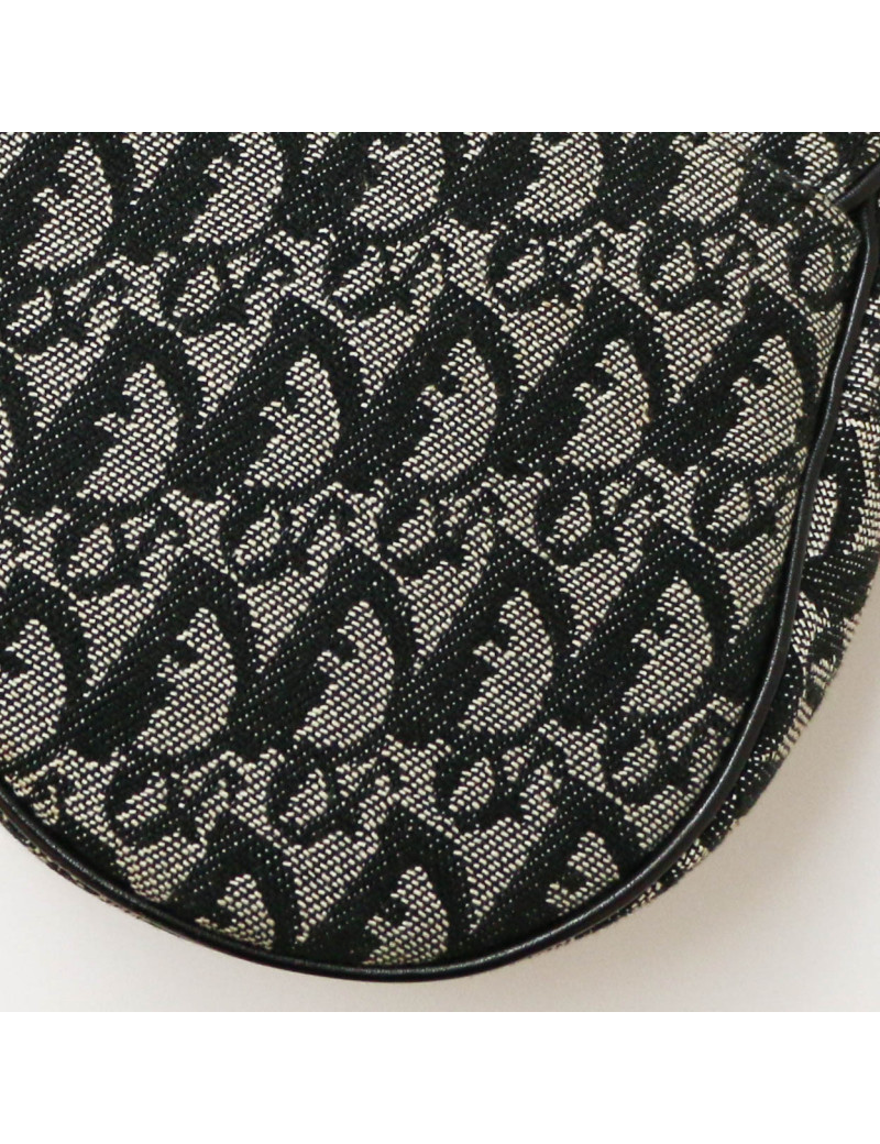 Saddle DIOR toile oblique Vintage