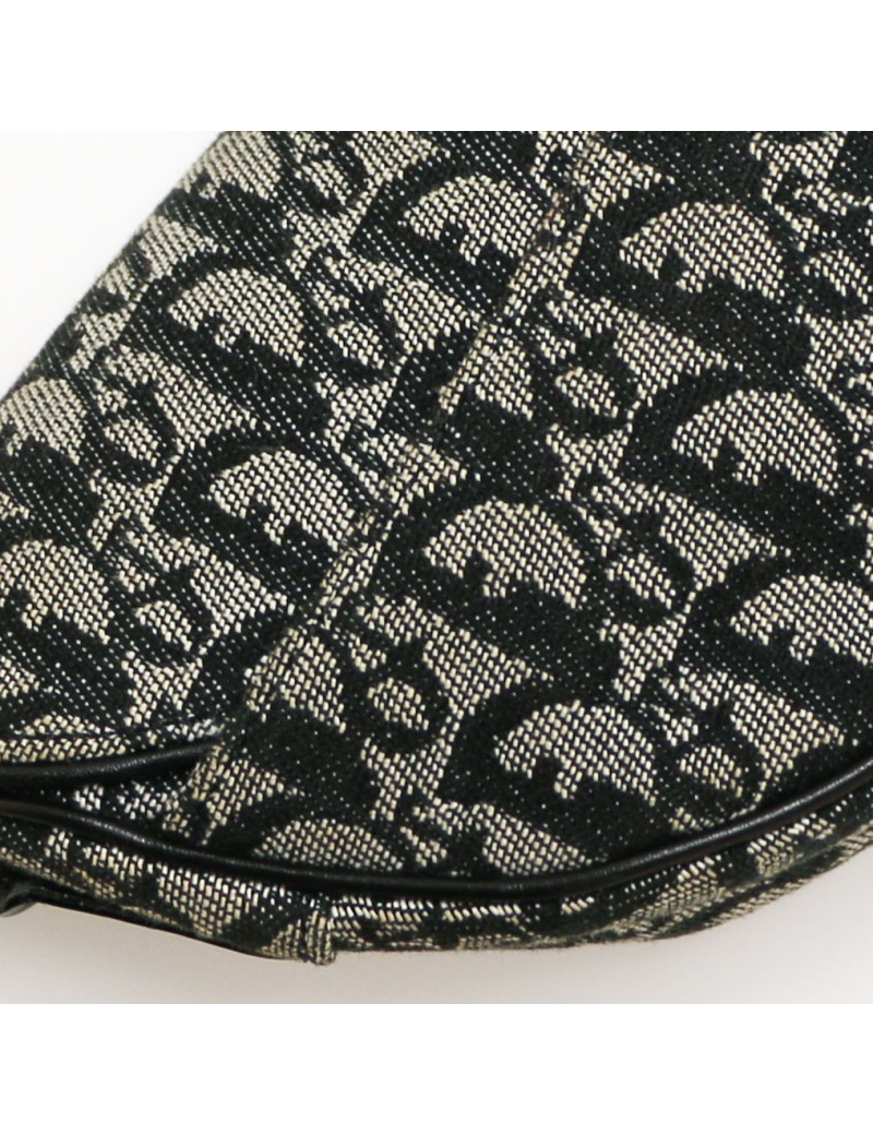 Saddle DIOR toile oblique Vintage