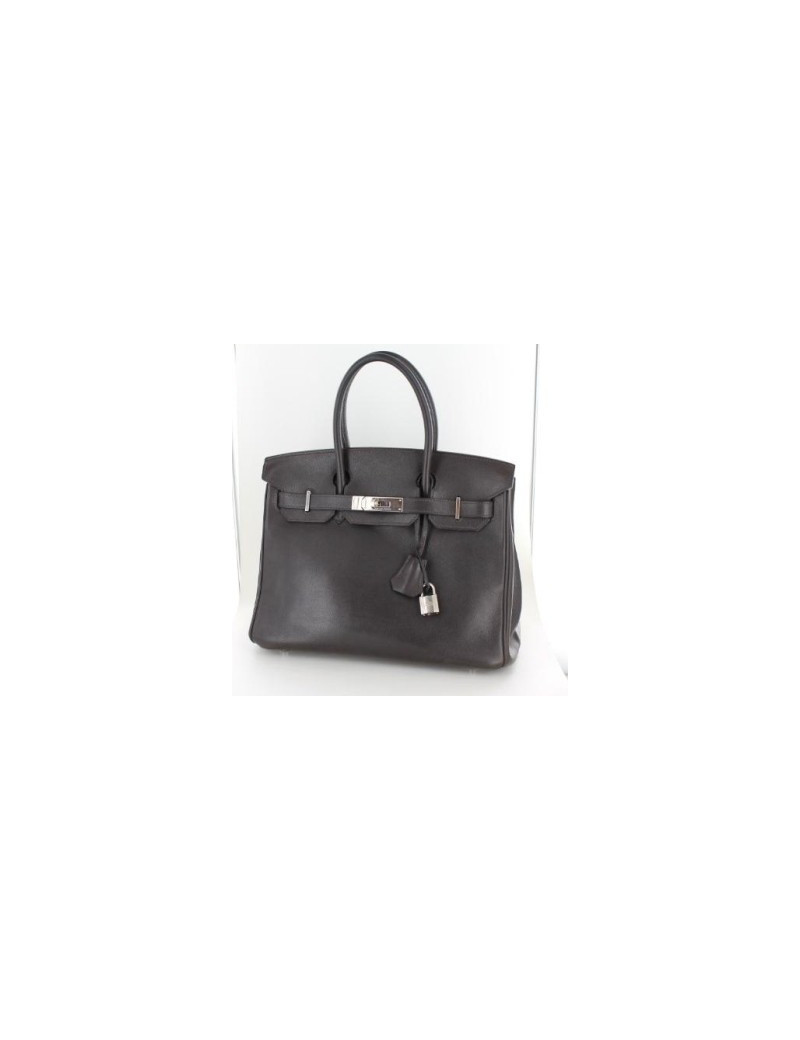 birkin 30 HERMES marron 