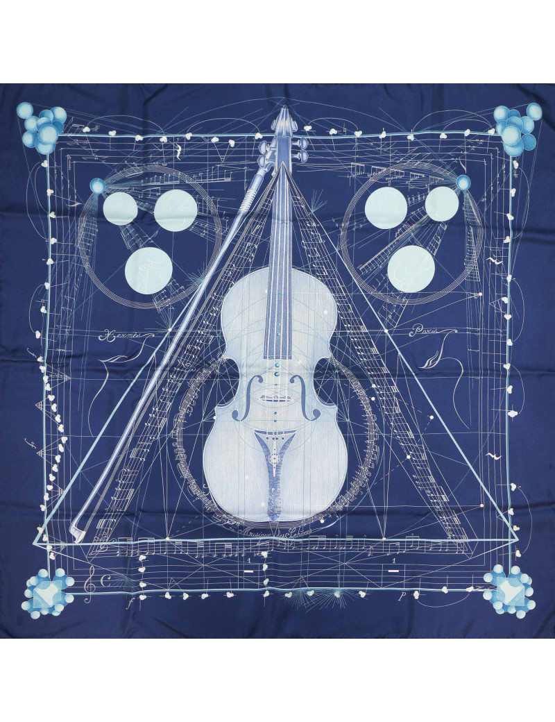 Carre HERMES Musique des sphères