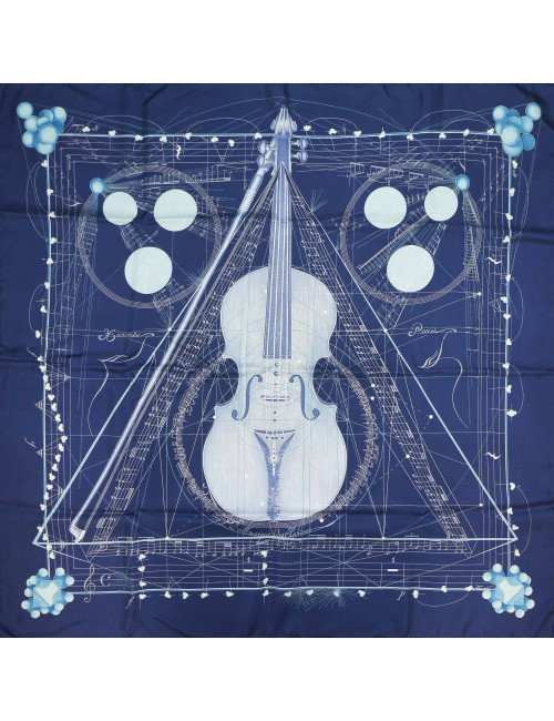 Carre HERMES Musique des sphères