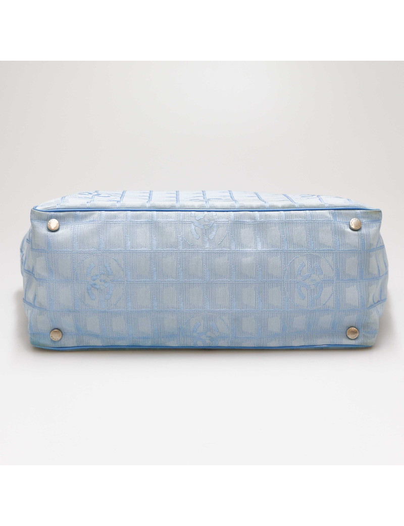 Cabas CHANEL toile bleu