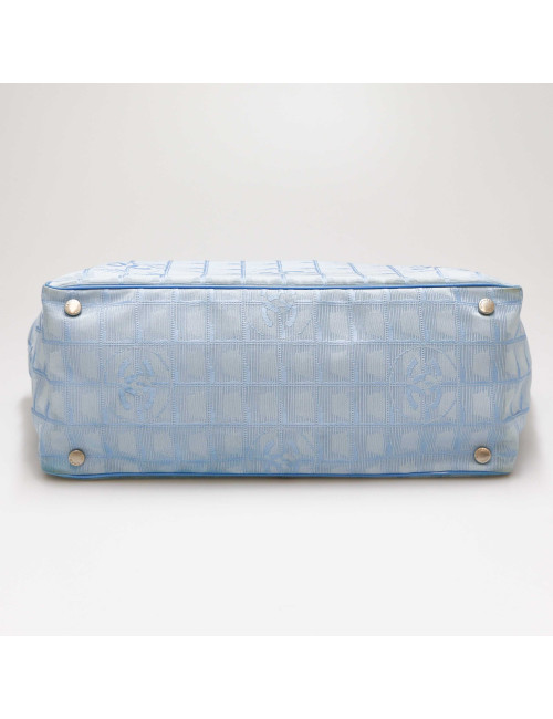 Cabas CHANEL toile bleu