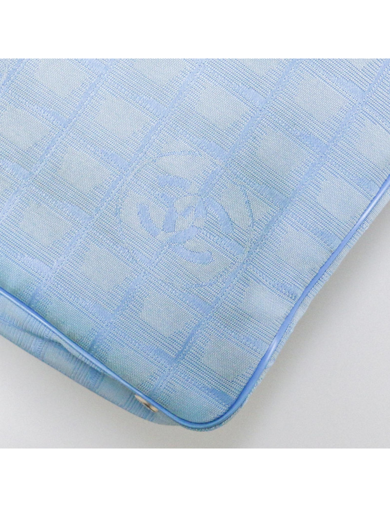 Cabas CHANEL toile bleu