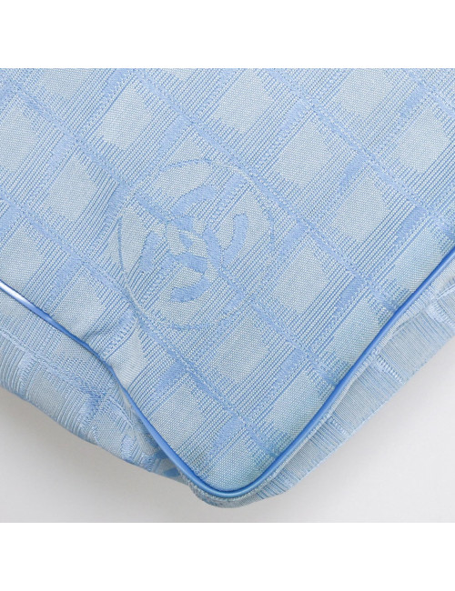 Cabas CHANEL toile bleu