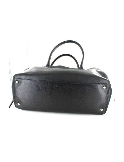 sac CHANEL veau grainé  noir