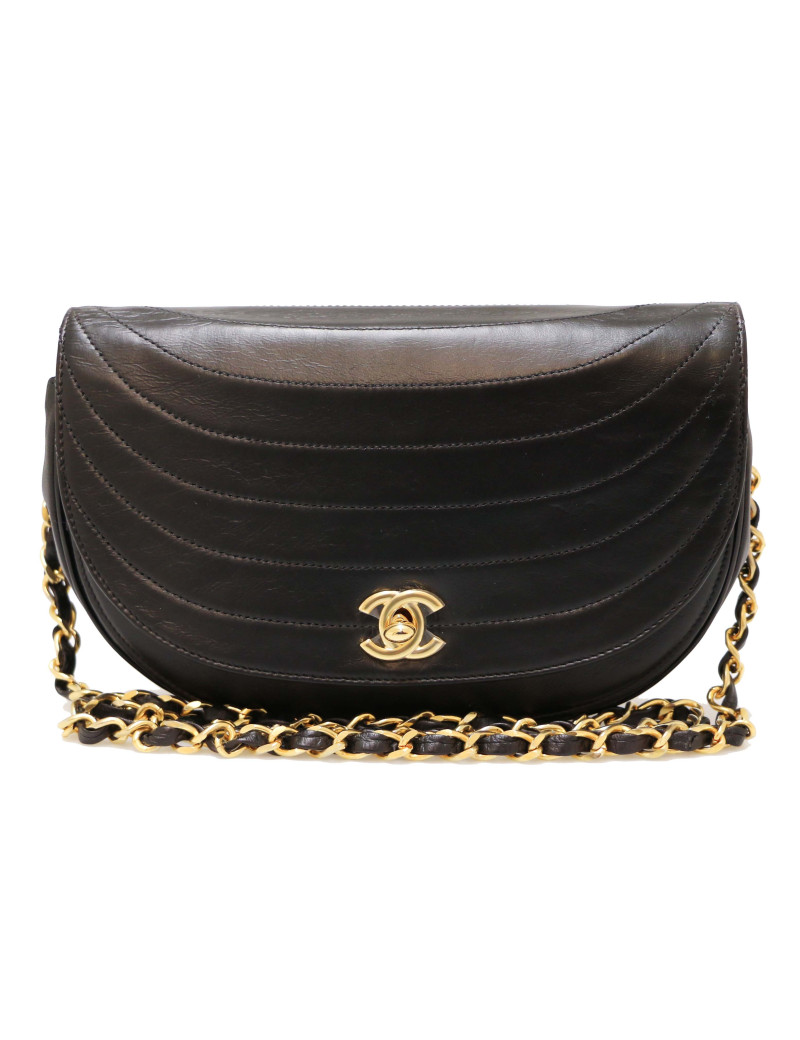Petit sac noir CHANEL vintage