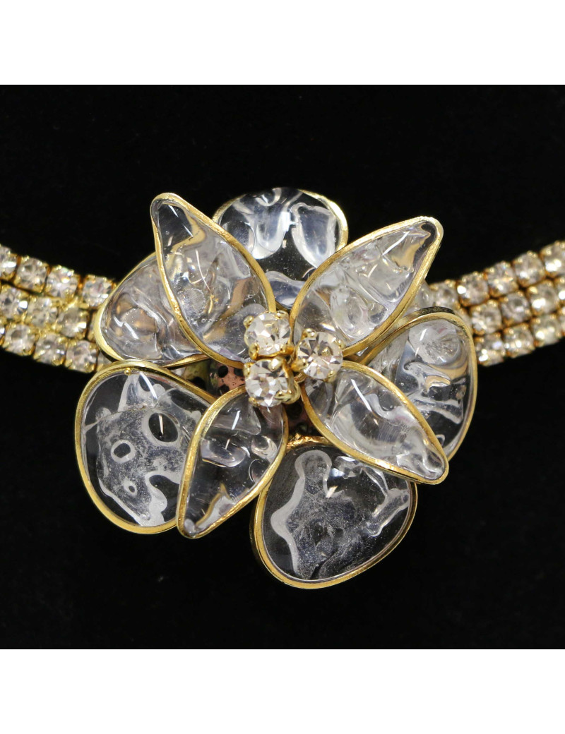 Collier MARGUERITE DE VALOIS pâte de verre